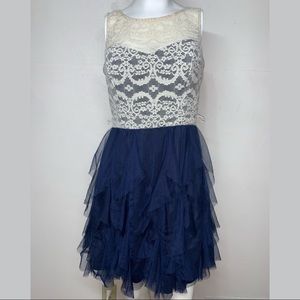Teeze Me Tulle and Lace Dress